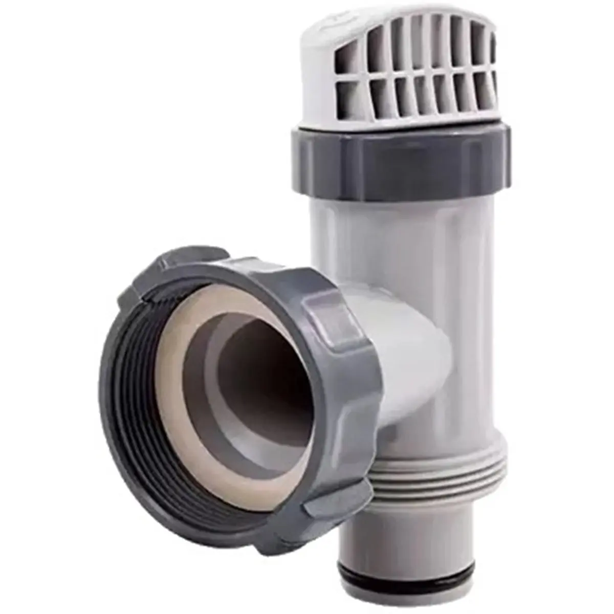 mise à jour. Adaptateur de tuyau pour vanne de plongeur de piscine type B pour vanne d'arrêt Intex avec joints pour pompe de filtration de sable de piscine hors sol