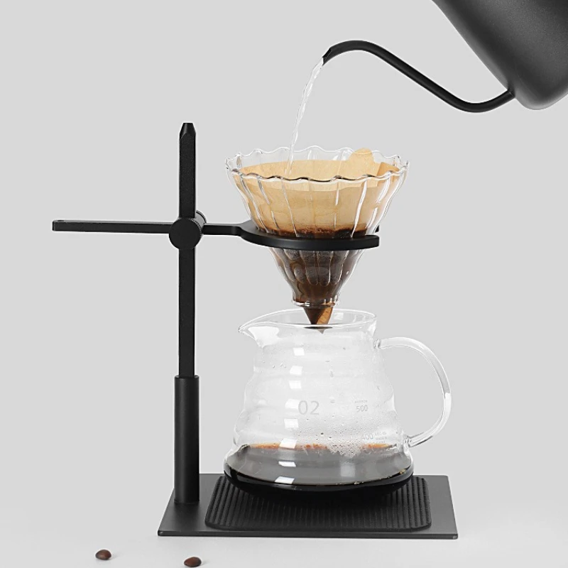 

Подставка для ручного заваривания кофе для чашки фильтра для кофе типа V60, подставка для капельного фильтра, регулируемая подставка для кофейника, аксессуары для бариста