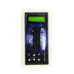 Tester portatile per Chip IC a circuito integrato Transistor optoaccoppiatore amplificatore regolatore tubo Tester di identificazione automatica