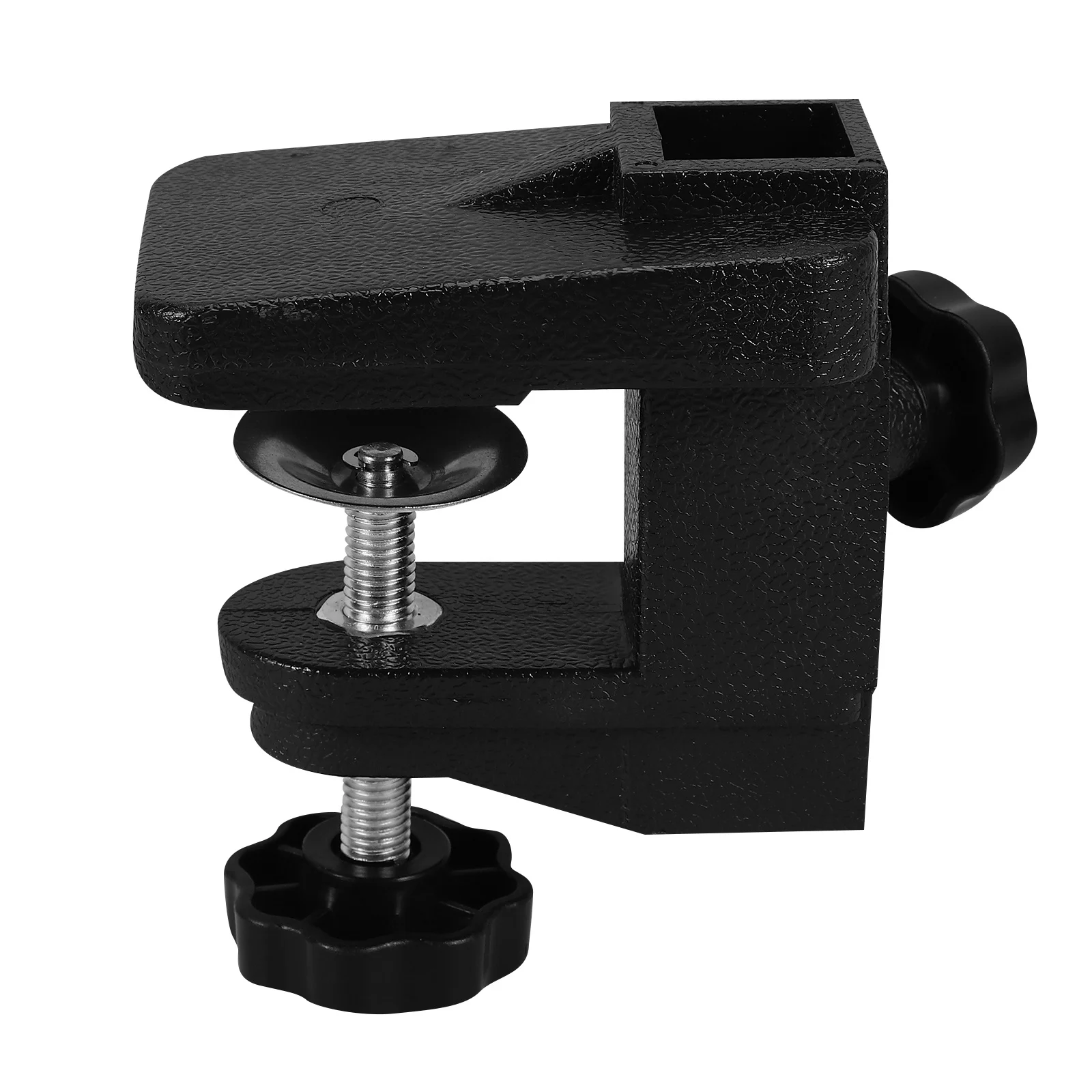 Abrazadera de mesa para el cuidado de mascotas, barra de suspensión de Metal negro resistente, Clip de fijación, accesorio de mesa de aseo confiable, suministro para mascotas