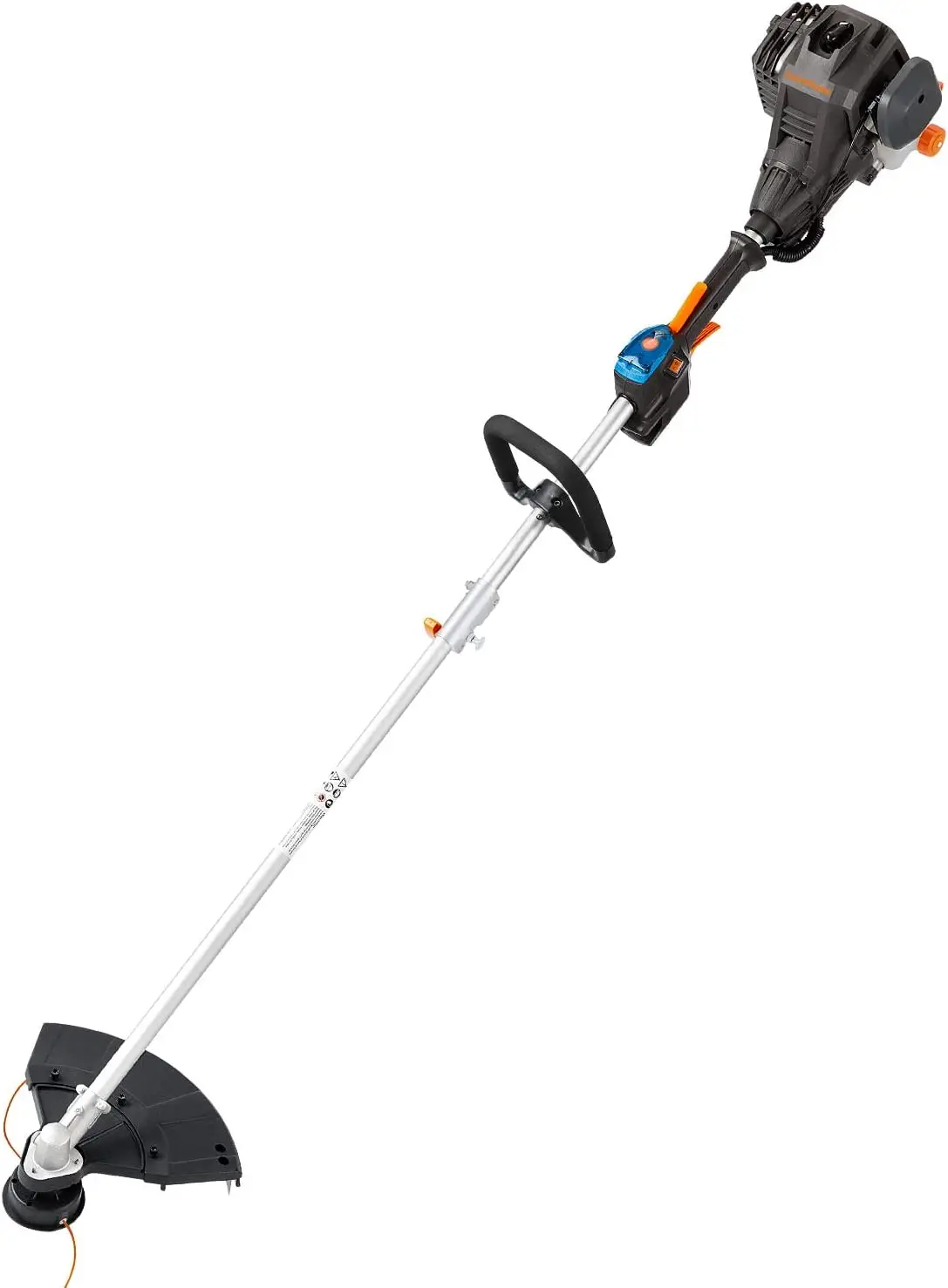 17A No-Pull Gas Grass Trimmer with Electric Start 25cc 2 Cycle,17-Inch