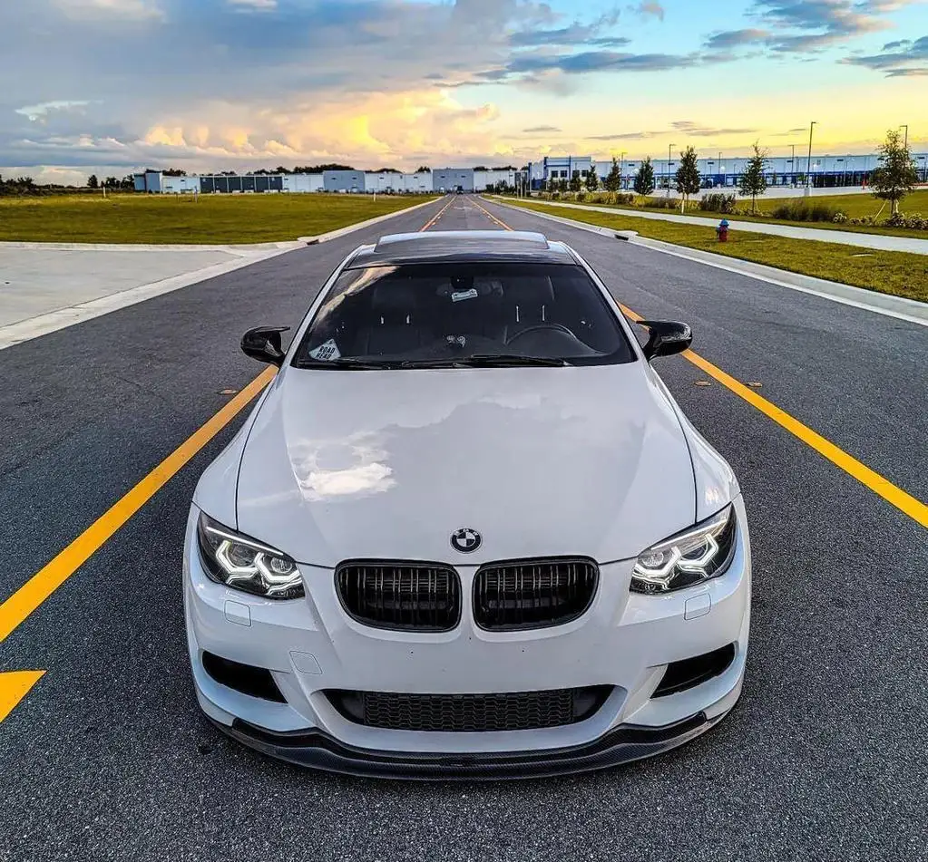 Voorbumper Koolstofvezel Mp Stijl Voorbumper Lip Splitter Body Kits 3 Series E92 E 93 M-Tech