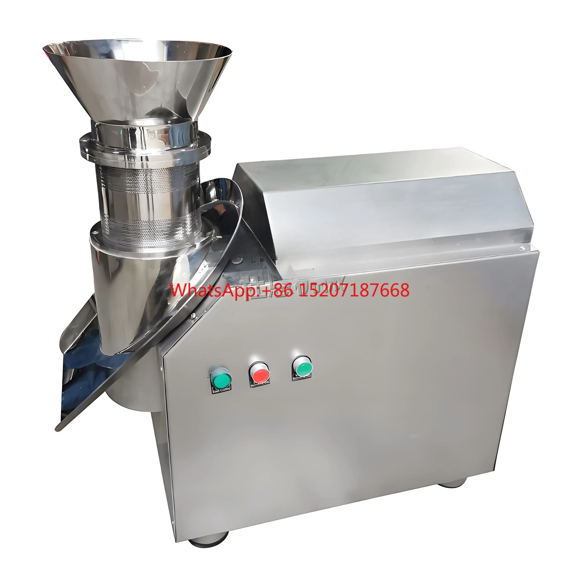 Wet powder rotary basket extrusion granulator