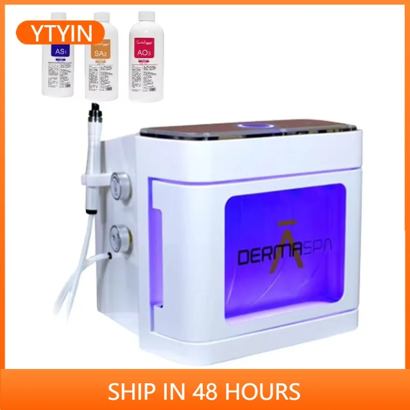 

YTYIN2025 Professional Small Bubble Spa Aqua Spray Peeling Facial Hine Aqua Peeling Care Hine Beauty Salon
