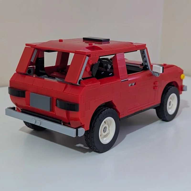 車コレクション知育玩具ギフトDIY組み立てブロックオフロードSUV車両モデルビルディングブロックセット