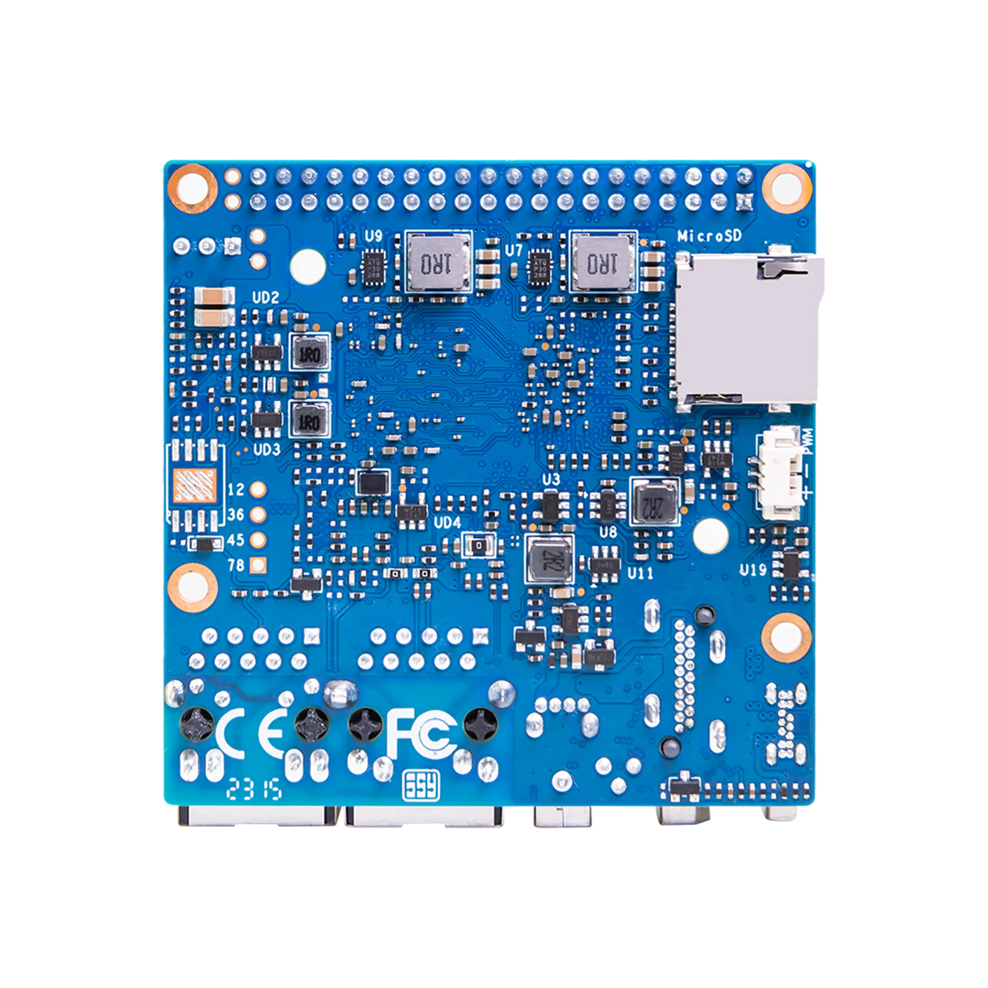 Banana Pi BPI-M2S SoC Amlogic A311D And S922X Hexa-core 4GB LPDDR4 RAM 16GB eMMC Video HDMI 2.1 4Kp60 OS Ubuntu Debian Android