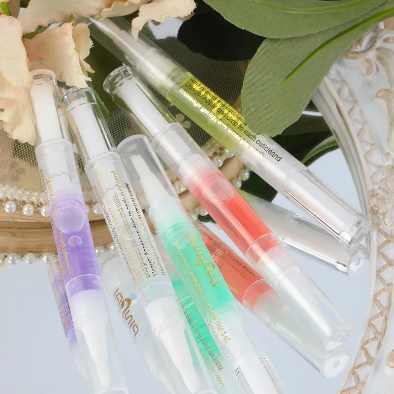 Nail Cuticle Oil Pen For Beauty Health Edge Pen Oil 5ml Nourishment Oil For Manicure Nailfinger Care Tools Finger Nail Treatment