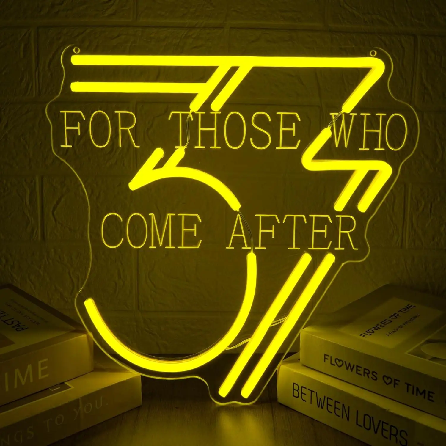 For Those Who Come After Neon Sign 33 RPG Game Themed Neon Light for Gamer Room Fantasy World Decor Gifts for RPG Enthusiast