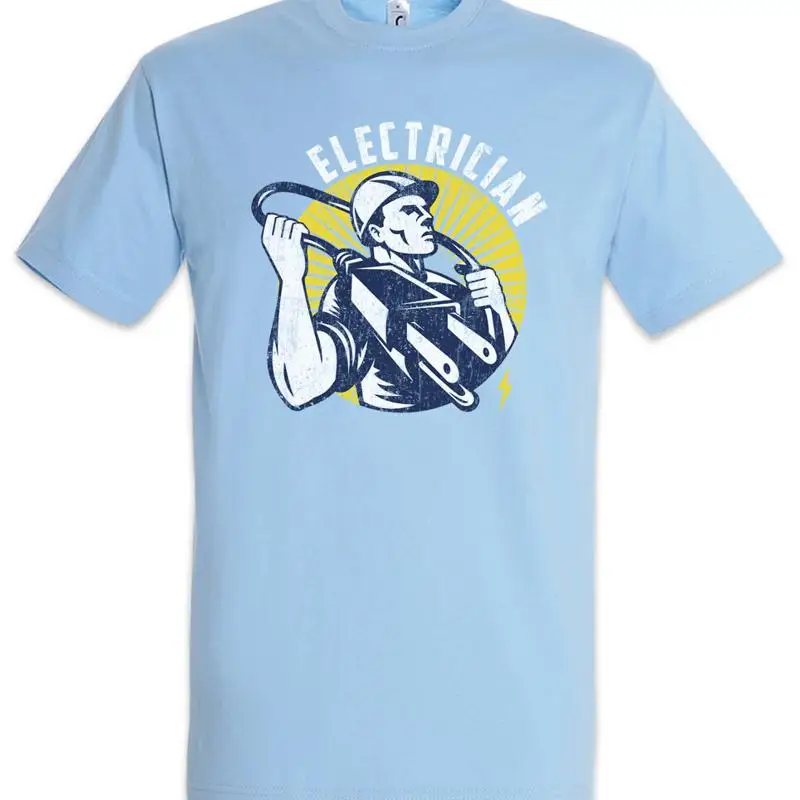 

Электрик I Футболка Электротехника Рабочий Электрист