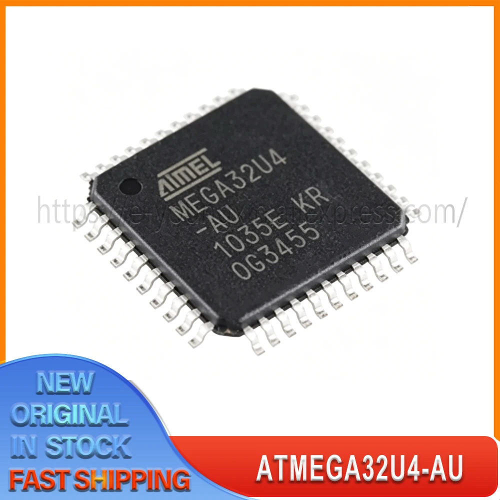 

1~5PCS/LOT ATMEGA32U4-AU TQFP-44 ATMEGA32U4 32U4 100% New Original Spot stock