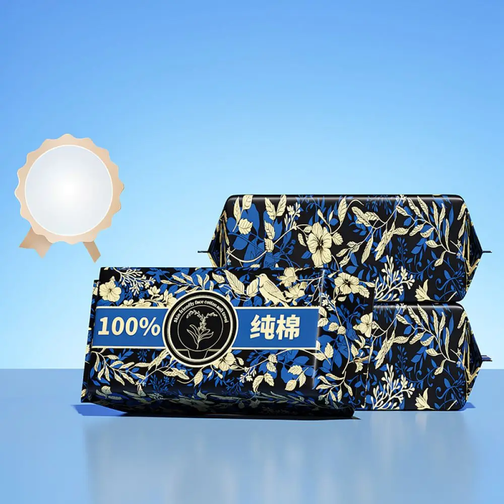 Premium Pure Cotton Facial Towel Disposable Cleaning Tissue Hanging Type Gentle Makeup Remover Wipe For Face Skincare