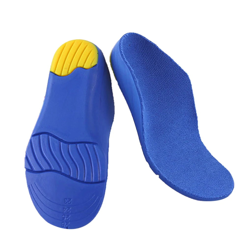 

Insoles for Casual Shoes Breathable Absorption Sports Correct Running Kids Foot Care Tools Non Slip Odor Free