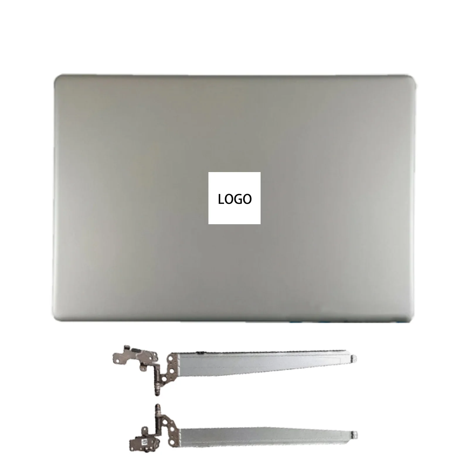 Imagem -04 - Laptop Lcd Tampa Traseira Moldura Frontal Dobradiças para Dell Inspiron 15 5000 5593 032tjm 32tjm 0ycypn Prata