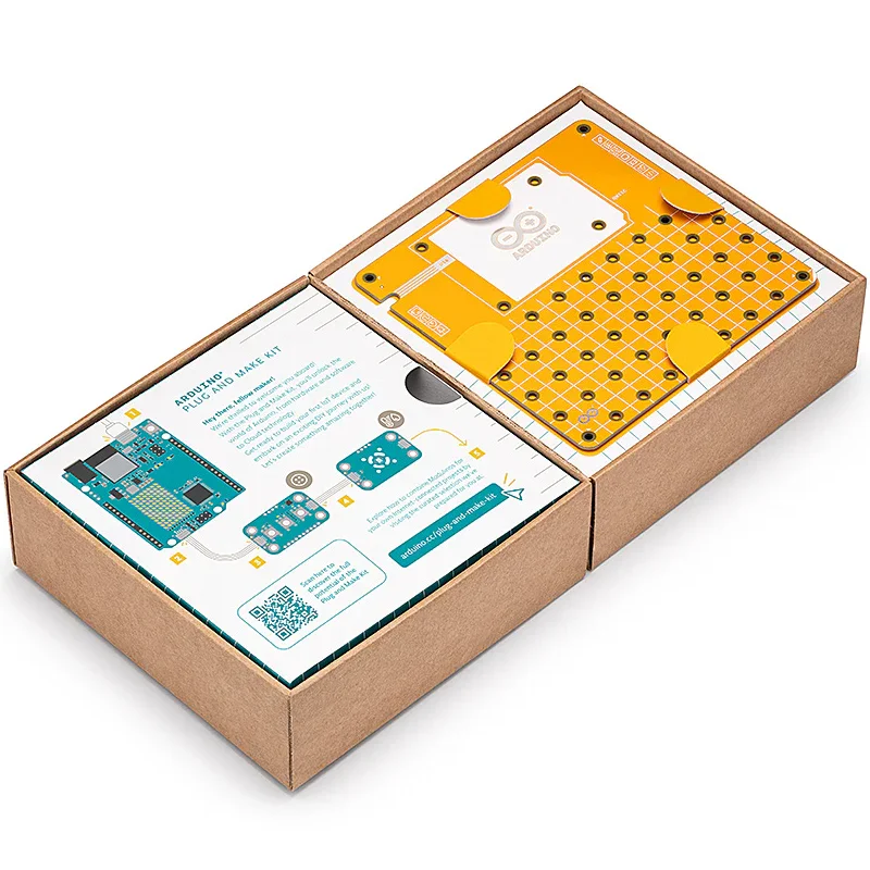 Kit Arduino Plug and Make AKX00069 Original de Italia UNO R4 WIFI Sensor Starter Kit Modulino ABX00087