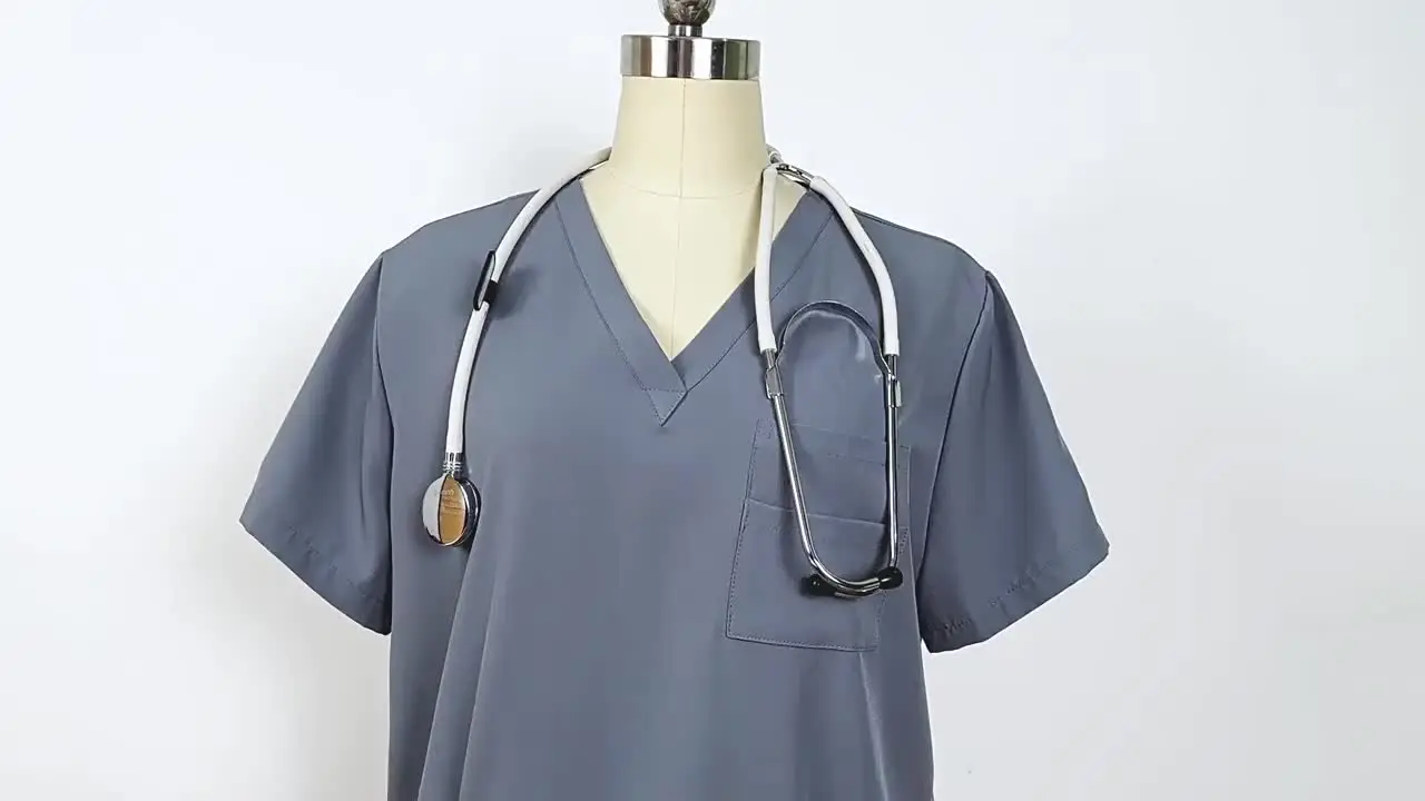 Medical Uniform Scrub Hospital Working Scrubs Set Wholesale Nursing Scrub Uniforms Women Healthcare Pharmacy Clinic Work Clothes