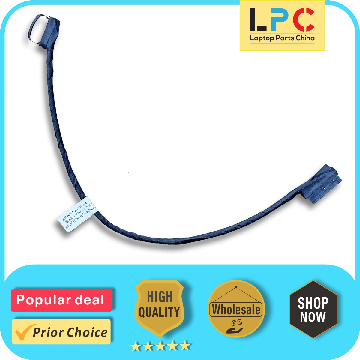 For Dell Latitude 5580 5590 5591 Battery Cable DC02002NW00 New Laptop Battery Connector Flex Cable