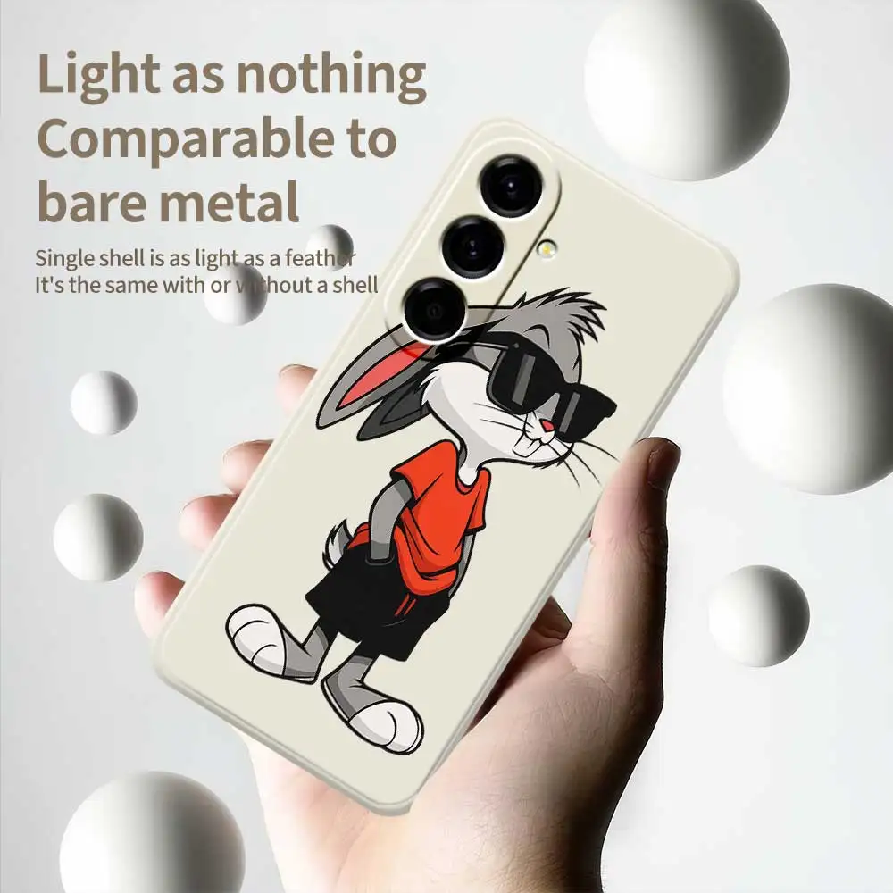 เคสโทรศัพท์ลายกระต่ายเท่ๆ สำหรับ Samsung Galaxy A56 A32 A23 A22 5G A32 A23 4G A55 A54 A53 A52 A51 A35 A34 A31 A25 A24 แบบนิ่ม