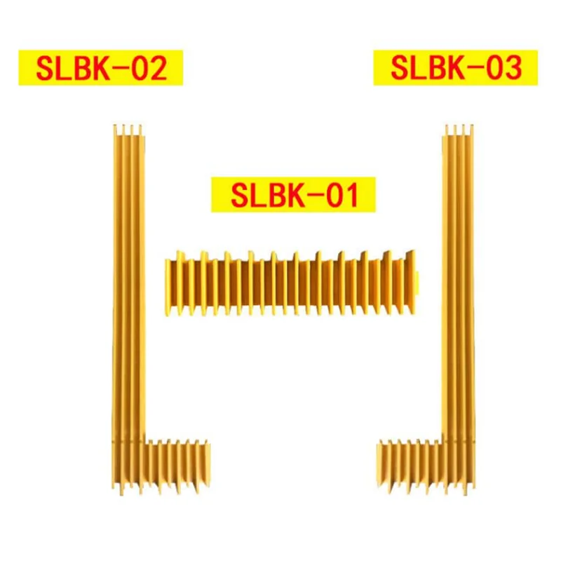 20PCS   Escalator edging SLBK-01 SLBK-02 SLBK-03  Automatic stair frame Elevator pedal yellow edging