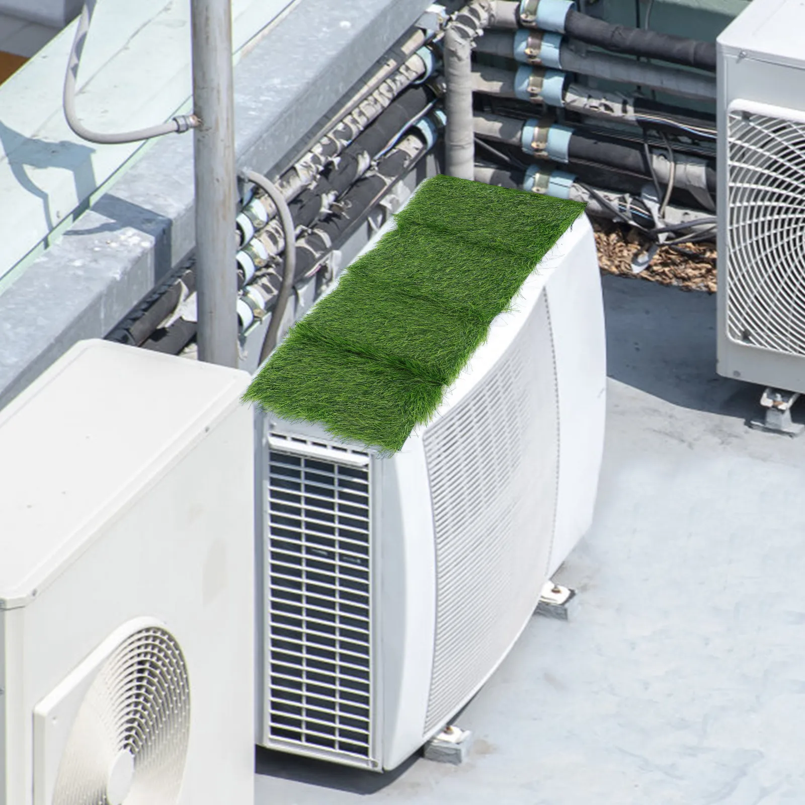 

Waterproof Air Conditioner Cover Durable Plastic Outdoor Unit Protector Insulation Shade For Window Ac Drip Cushion