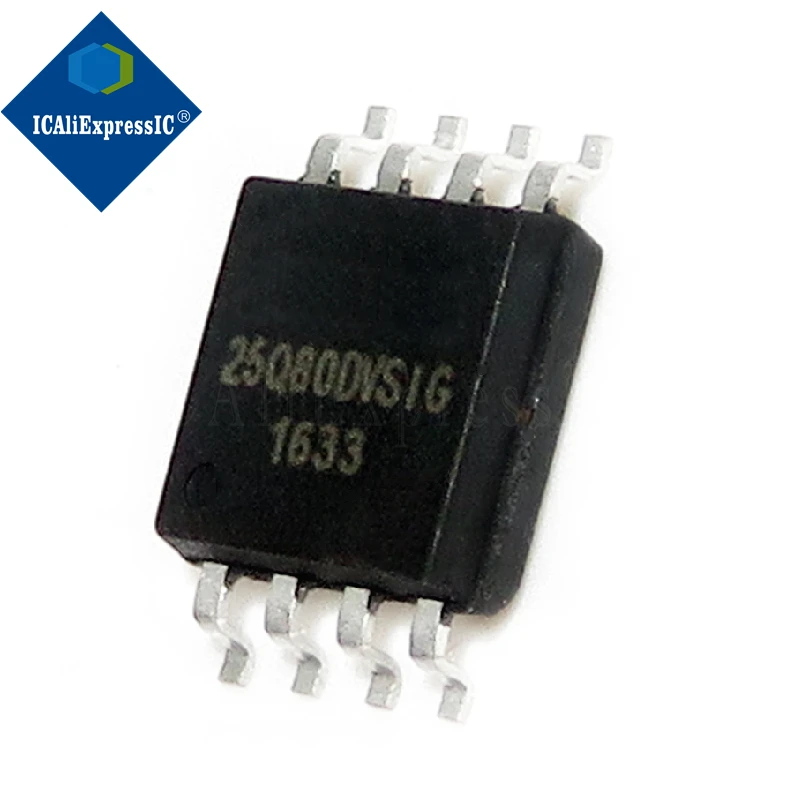 10 قطعة W25Q80DVSIG 25Q80DVSIG 25Q80