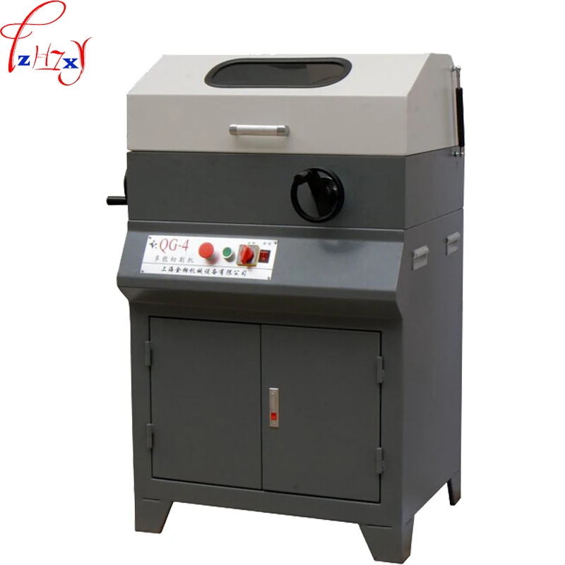 380V 1.1KW 1PC Multi-functional Sample Cutter Machine QG-4 Vertical Sample Cutter Machine Used To Cut Out Irregular Specimens