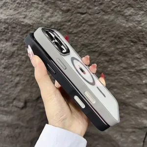 Stoßdichter magnetischer Luxuskoffer Telefon für iPhone 15 16 14 13 12 11 Pro Max für Magsafe Funda 12 Hauptverkäufe Beste Anticocharcharys - №3