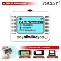 Emulador simulador inteligente recargable Allmiibo, grabador Universal Compatible con Bluetooth para accesorios de juegos Switch/Wiiu