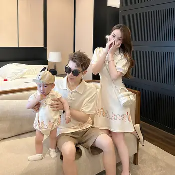 10 best sales ملابس عائلية للأم والأب والابن - №8