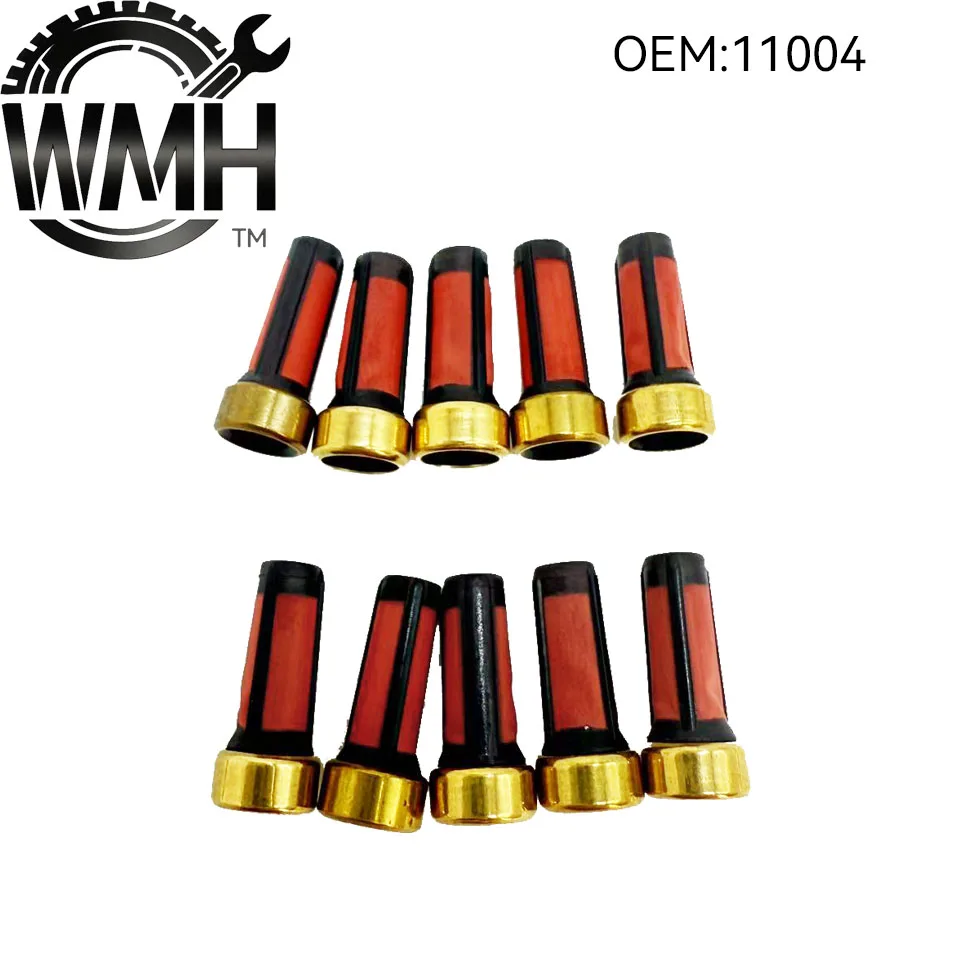 100/200 قطعة العلامة التجارية الجديدة والأصلية اكسسوارات السيارات حاقن الوقود Filte size6*13.8 #2