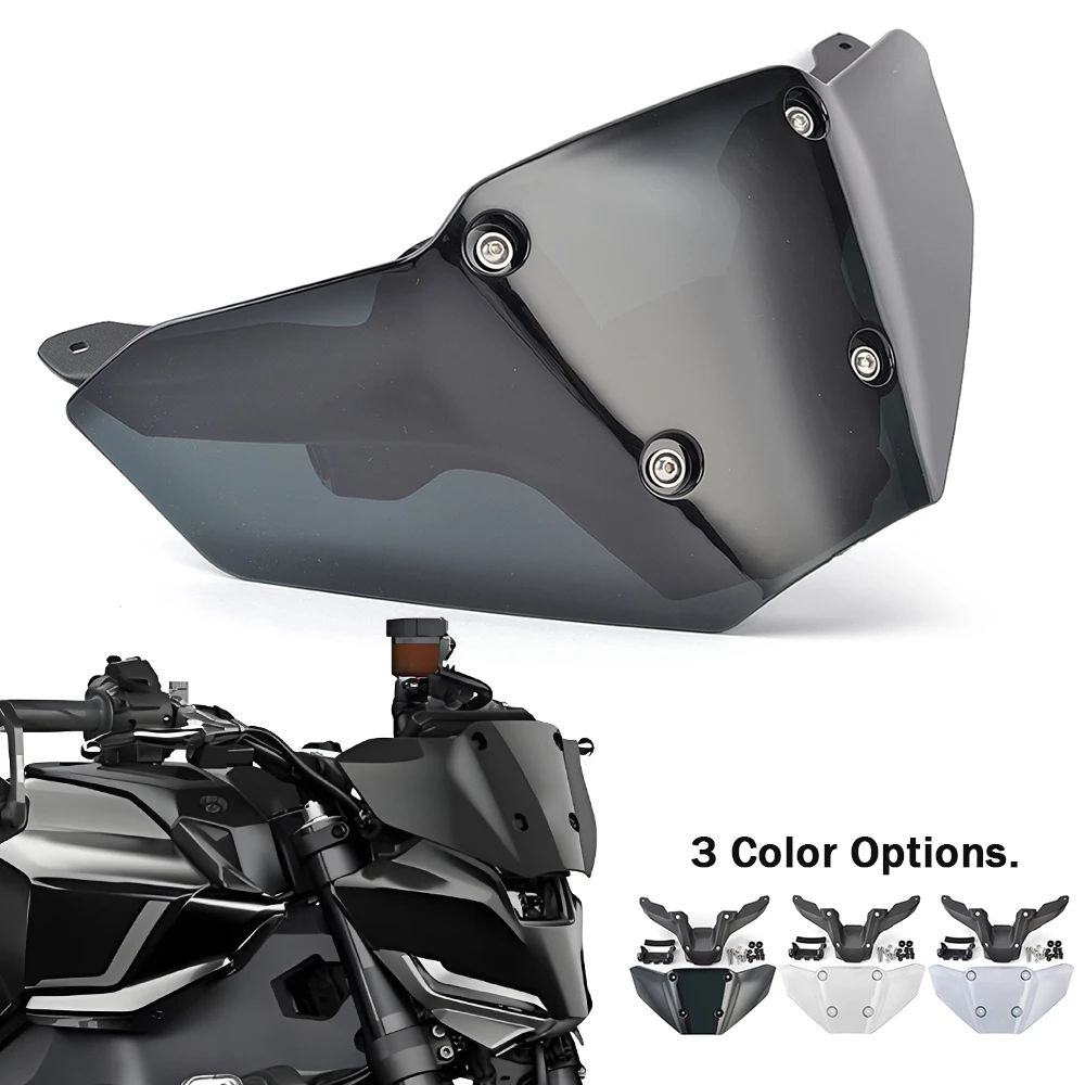 

Motorcycle Accessories MT09 WindScreen Windshield Visor Deflector for Yamaha MT-09 MT 09 SP MT09SP 2024 2025
