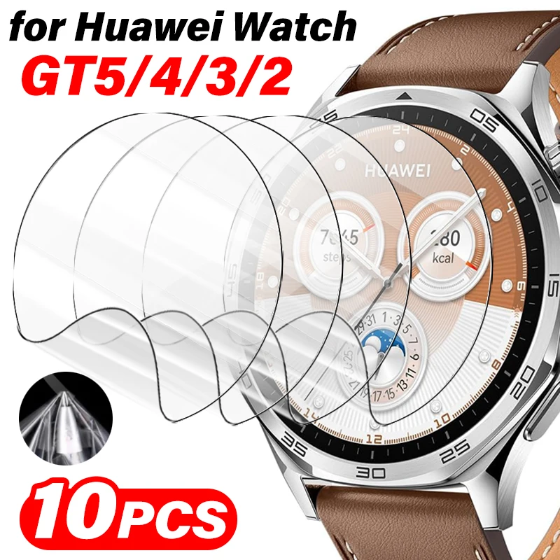 

Гидрогелевая защитная пленка HD для Huawei Watch GT 5 4 3 GT2 41/46/42/43 мм, защитная пленка для экрана Huawei GT5 GT4 GT3 Pro, мягкие пленки