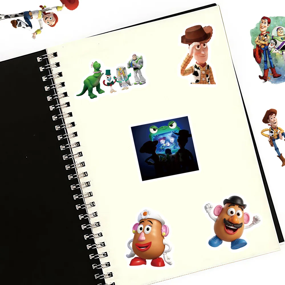 2026 Neu! 10/30/50 Stück Cartoon DSN Toy Story 5 Aufkleber DIY Dekoration PVC Wasserdicht Skateboard Notizbuch Tasse Graffiti Spielzeug – Detail 11