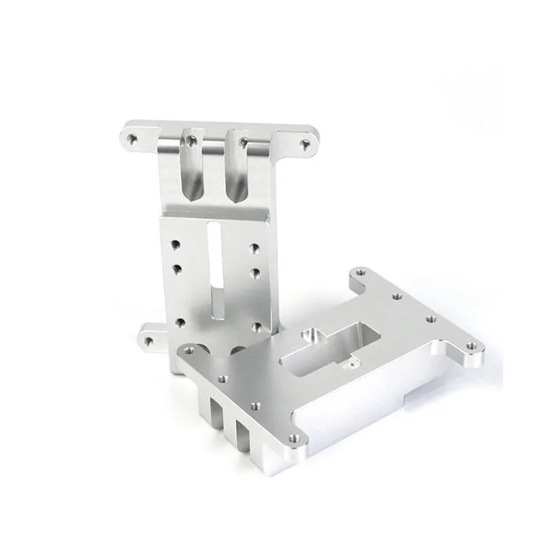 Custom CNC Service Custom Aluminum Fixture Frame High Accuracy Milled Components Natural Anodizing