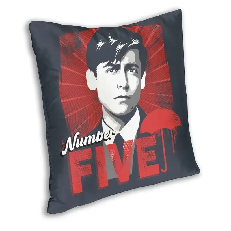 The Umbrella Academy Pillow Covers for Sofa Home Decor Number Five Comics Style TV Show Nordic Cushion Cover Square Pillowcase