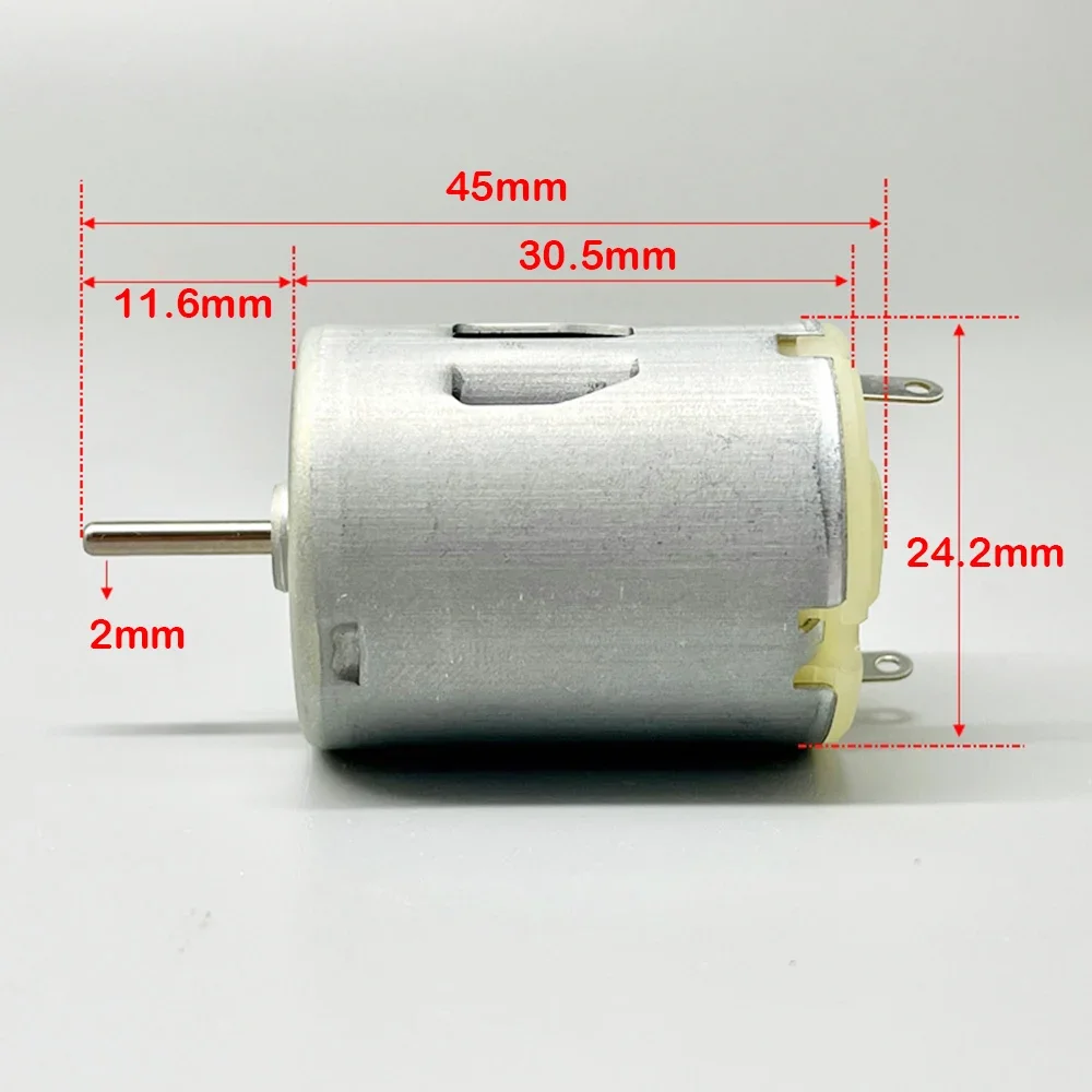 Mabuchi 280 Motor RE-280RA-2865 DC Motor DC 3V 5V 6V 7800RPM Carbon Brush Electric Toy Tank Boat Car Motor RC Boat Central Lock