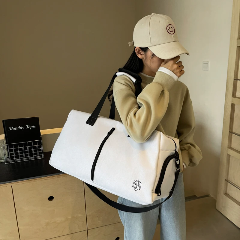 New Men Women Travel Bag Soft High Quality Oxford Carry Hand Luggage Bags Travel Shoulder Bag Weekend Bag Sports Gym Tote Bags