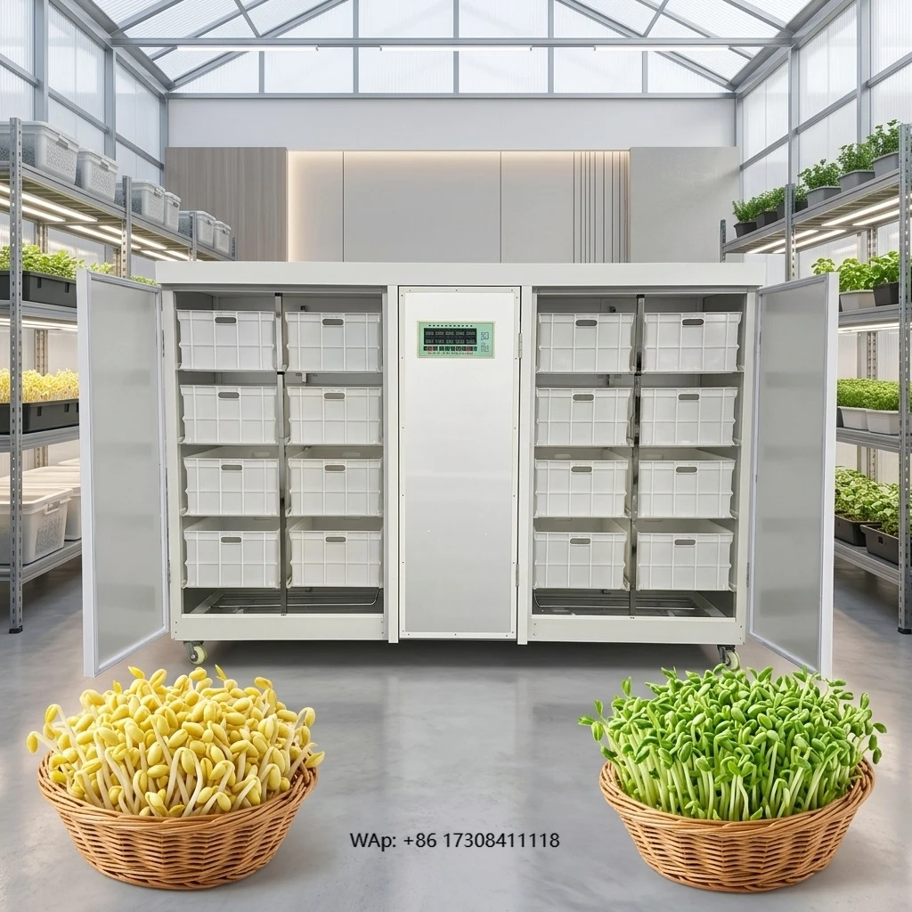 Electric Automatic Bean Sprout Growing Machine for Mung Soybean High Productivity Temperature Adjustable Low Noise Energy Saving