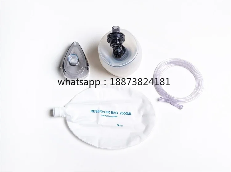 

Medical Adult Self-help Disposable Portable Pvc Manual Resuscitator fast shipping