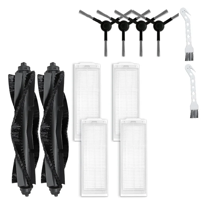 A83G-For Wyze جهاز آلي لتنظيف الأتربة WVCR200S ملحقات فرشاة جانبية رئيسية مرشح استبدال الملحقات فرشاة