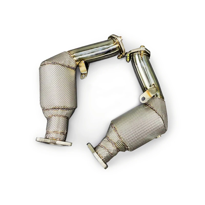 For Mercedes Benz W213 E43 3.0T customized stainless steel high performance exhaust pipe system downpipe