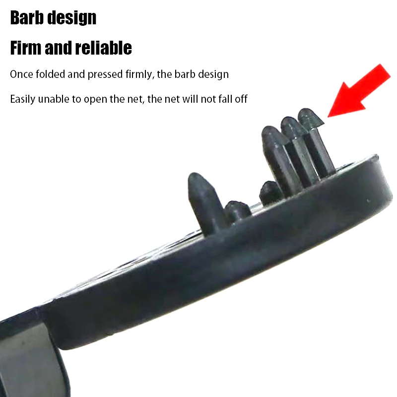 HMA73-10Pcs ผ้าคลิปผ้าผ้า CLAMP อุปกรณ์เสริม Grommets สําหรับสุทธิตาข่าย Sunblock ผ้า Garden Backyard เรือนกระจก