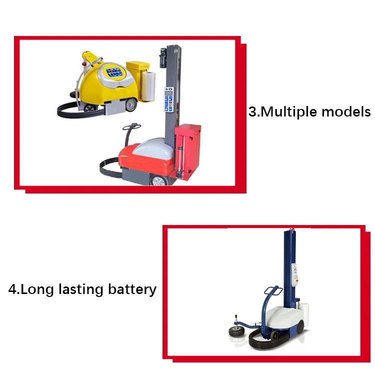 para envoltorio elástico de paletas automático, envoltorio elástico robótico autopropulsado