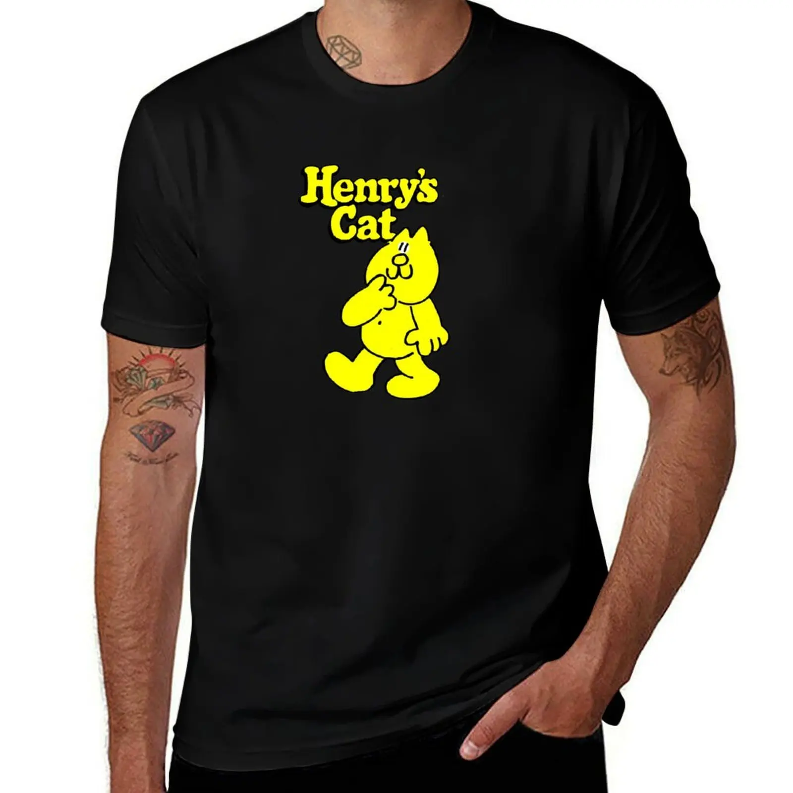 

Henry's Cat T-Shirt anime tshirt funny t shirts dark humor T-Shirt
