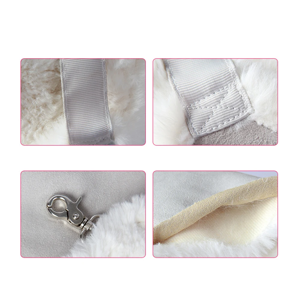 

Warm Cat Hammock Hanging Bed 15kg Load Rabbit Washable Padded Pet Supplies Sturdy Metal Buckle Safe Connection Gift