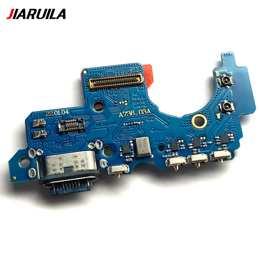 USB Charging Dock Jack Plug Socket Port Connector Charge Board Flex For Samsung A33 A53 A72 A73 A72 A52 5G Motherboard Main Flex