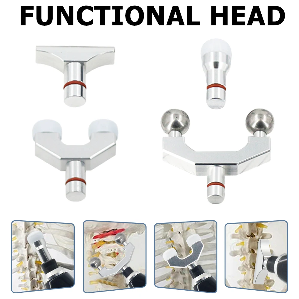 أداة ضبط العلاج بتقويم العمود الفقري الكهربائية علاج آلام العمود الفقري تحسين الجنف تدليك الجسم بتقويم العمود الفقري المنشط بندقية