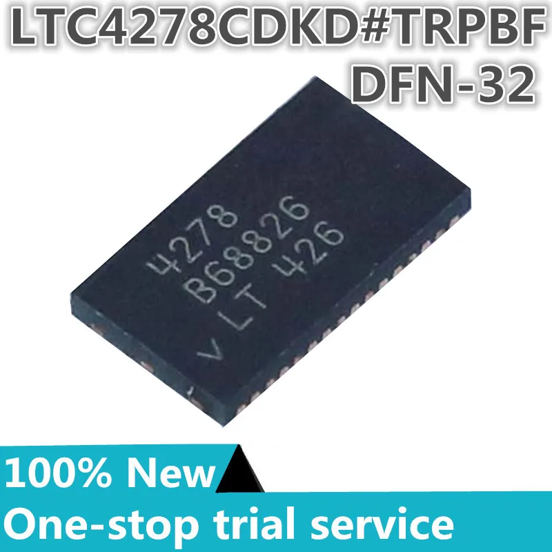 

2-100pcs %New original LTC4278CDKD LTC4278CDKD#TRPBF LTC4278CDKD#PBF Silkscreen 4278 DFN-32 Power Over Ethernet (PoE) controller