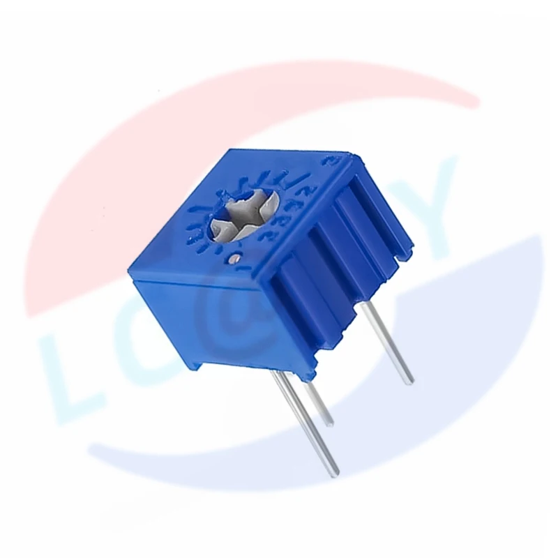 50pcs 3362P Series Resistance 101 201 501 102 202 502 103 Trimpo Trimmer Potentiometer 3362 500R 1K 2K 5K 10K 20K 50K 100K