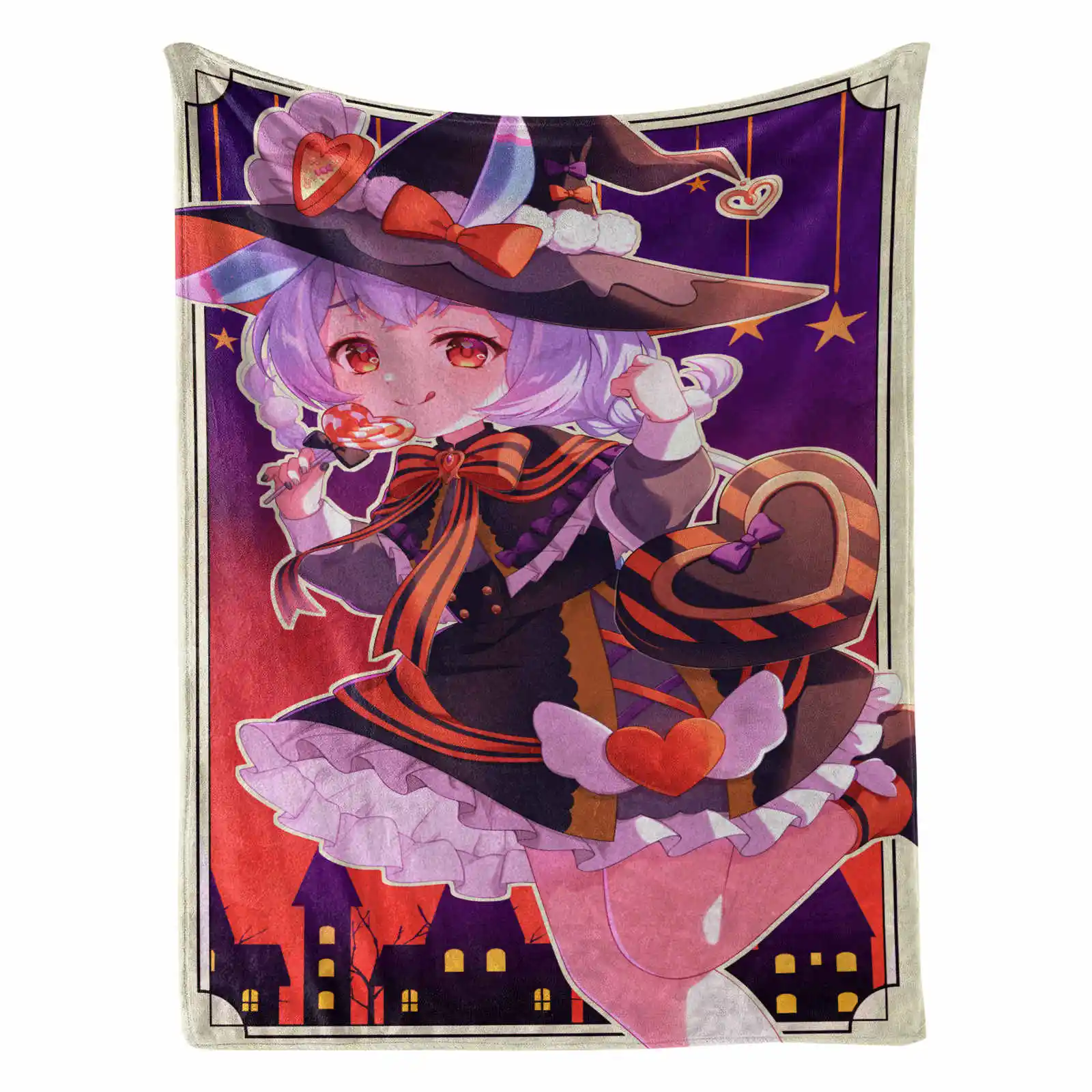 原神インパクト シーウィン フランネルブランケット 冬用暖かい寝具 スローカバー 女の子 男の子用 ソファチェア ノベルティベッドスプレッド ソファ用