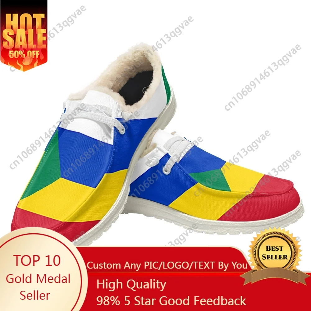 

Support The Druze Logo Druze Star Casual Shoes Plush Flat Shoe Men Woman Breathable Outdoor Lightweight Footwear Custom Shoe